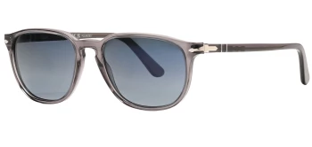 Persol PO3019S style-color 1196S3 Transparent Grey / Light Blue Gradient Dark Blue Polar Lens