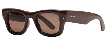 Ray-Ban RB4940 WAYFARER PUFFER 0RB4940 style-color 687773 Dark Brown / Dark Brown Lens