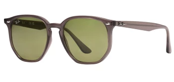 Ray-Ban RB4306 style-color 687382 Opal Grey / Green Lens
