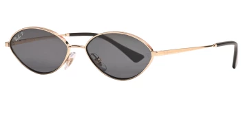 Ray-Ban RB3757 KAI 0RB3757 style-color 921381 Pale Gold / Dark Grey Polar Lens