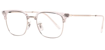 Ray-Ban RX7216 NEW CLUBMASTER style-color 2001 Transparent On Silver