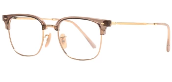 Ray-Ban RX7216 NEW CLUBMASTER style-color 8471 Beige On Gold