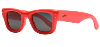 Ray-Ban RB4940 WAYFARER PUFFER 0RB4940 style-color 683187 Red / Ultra Black Lens
