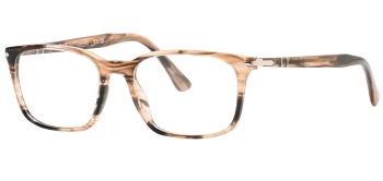 Persol PO3189V style-color 1236 Striped Black & Greish Brown