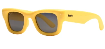 Ray-Ban RB4940 WAYFARER PUFFER 0RB4940 style-color 683087 Yellow / Ultra Black Lens