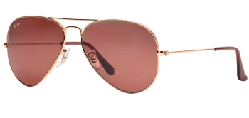 Ray-Ban RB3025 AVIATOR LARGE METAL style-color 001/C5 Arista Gold / Red Lens