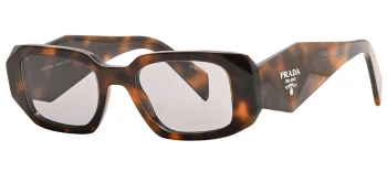 Prada PR 17WS style-color 20D50Q Juniper Tortoise / Grey Lens