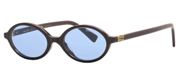 Miu Miu MU 04ZS style-color 22C60O Moka / Light Blue Lens