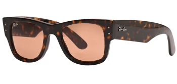 Ray-Ban RB0840S MEGA WAYFARER style-color 902/53 Havana / Brown Lens