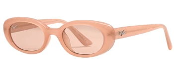 Ray-Ban RB4441D style-color 678793 Opal Beige / Light Brown Lens
