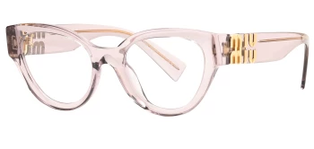 Miu Miu MU 01VV style-color 12W1O1 Transparent Mauve
