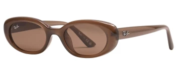 Ray-Ban RB4441D style-color 677973 Opal Brown / Dark Brown Lens