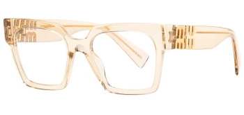 Miu Miu MU 04UV style-color 11T1O1 Sand Transparent