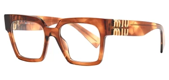 Miu Miu MU 04UV style-color 11Q1O1 Stripped Tobacco