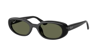 Ray-Ban RB4441D style-color 66779A Black / Polarized Dark Green Lens