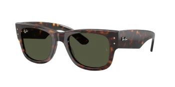 Ray-Ban RB0840S MEGA WAYFARER style-color 902/31 Havana / Green Lens