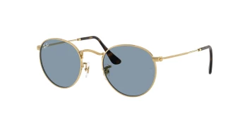 Ray-Ban RB3447 ROUND METAL style-color 921956 Arista / Blue Lens