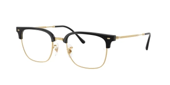 Ray-Ban RX7216F NEW CLUBMASTER Asian Fit style-color 5784 Black On Gold
