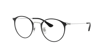 Ray-Ban RX6378F Asian Fit style-color 2861 Black On Silver