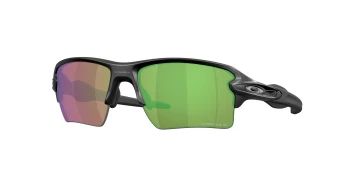 Oakley FLAK 2.0 XL OO9188 style-color 9188K6 Matte Black / Prizm Shallow Water Polarized Lens