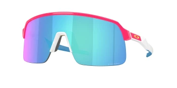 Oakley SUTRO LITE OO9463 style-color 9463C4 Neon Pink / Prizm Sapphire Lens