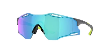 Oakley OO9512D CYBR ZERO 0OO9512D style-color 951212 Matte Carbon / Prizm Sapphire Lens