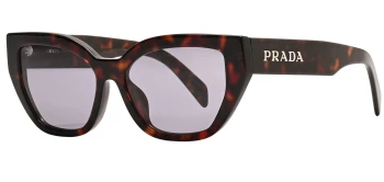 Prada PR A09SF style-color 17N03N Root Tortoise / Grey Lens