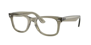 Ray-Ban RX4340V WAYFARER style-color 8541 Transparent Green