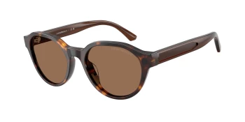 Emporio Armani EK4008U style-color 502673 Shiny Havana / Dark Brown Lens