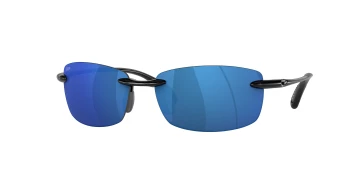 Costa Del Mar 6S9071 BALLAST 06S9071 style-color 907105 Shiny Black / Blue Mirror Polycarbonate Lens