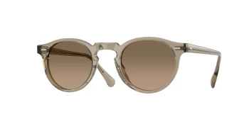 Oliver Peoples OV5217S GREGORY PECK SUN style-color 1745GN Sencha / Sandstone Gradient Polarized Lens