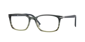 Persol PO3189V style-color 1012 Grey Striped Green Gradient