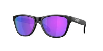 Oakley OO9508 FROGSKINS S 0OO9508 style-color 950804 Matte Black / Prizm Violet Lens