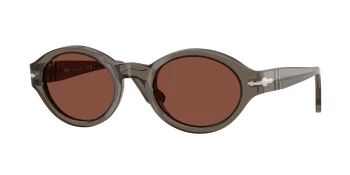 Persol PO3378S LORIS 0PO3378S style-color 1103C5 Opal Smoke / Red Lens