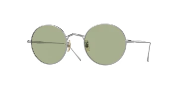 Oliver Peoples OV1293ST G. PONTI-3 style-color 503652 Silver / Green Wash Lens