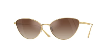 Oliver Peoples OV1328S 1998C 0OV1328S style-color 5332Q1 Gold / Dark Brown Gradient Mirror Lens
