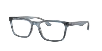 Ray-Ban RX5279F Asian Fit style-color 8456 Striped Blue