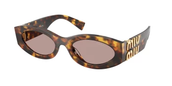 Miu Miu MU 11WS 0 style-color 14L20I Honey Havana / Light Purple Brown Lens