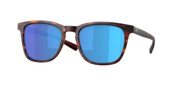 Costa Del Mar 6S2002 SULLIVAN 06S2002 style-color 200205 Matte Tortoise / Blue Mirror Lightwave Glass Lens