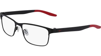 Nike 8130 style-color 073 Satin Black / Gym Red