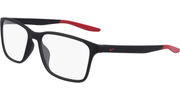 Nike 7117 style-color 006 Matte Black / Gym Red