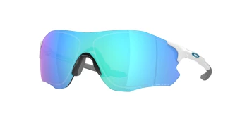 Oakley OO9313 EVZERO PATH (A) Asian Fit style-color 931315 Polished White / Prizm Sapphire Lens