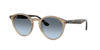 Ray-Ban RB2180 style-color 6788V1 Turtledove / Blue Gradient Grey Lens