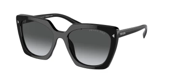 Prada PR 23ZS style-color 1AB5W1 Black / Polar Grey Gradient Lens