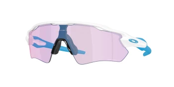 Oakley RADAR EV PATH OO9208 style-color 9208G8 Matte White / Prizm Transitions Cobalt Lens