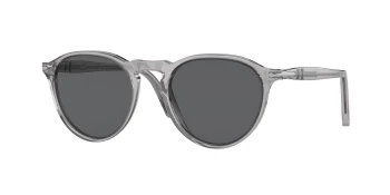Persol PO3286S style-color 309/B1 Transparent Grey / Dark Grey Lens