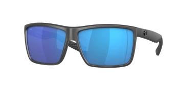 Costa Del Mar 6S9016 RINCONCITO 06S9016 style-color 901624 Matte Gray / Blue Mirror Lightwave Glass Lens