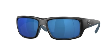 Costa Del Mar 6S9006 FANTAIL 06S9006 style-color 900616 Matte Black / Blue Mirror Polycarbonate Lens