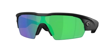Costa Del Mar 6S9137 PILOTHOUSE PRO 06S9137 style-color 913705 Matte Black / Green Mirror Polycarbonate Lens