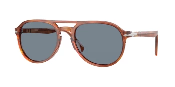 Persol PO3235S style-color 96/56 Terra Di Siena / Light Blue Lens